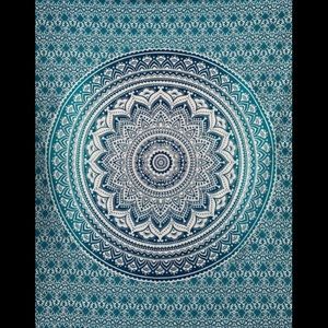 Blue Wall Tapestry